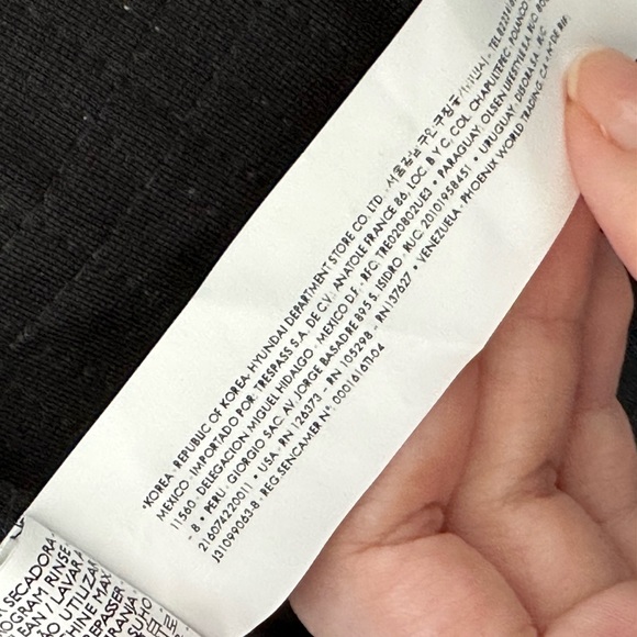 Adolfo Dominguez short vest jacket size 6 tricoloured statement piece 🤍💙🖤 - Picture 13 of 17